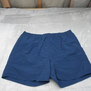 Alpine Design MAD 5" Shorts Mens XL Blue Pull On Water Repellent UPF 50 $48 NEW